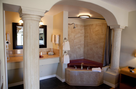 Spa like bathroom