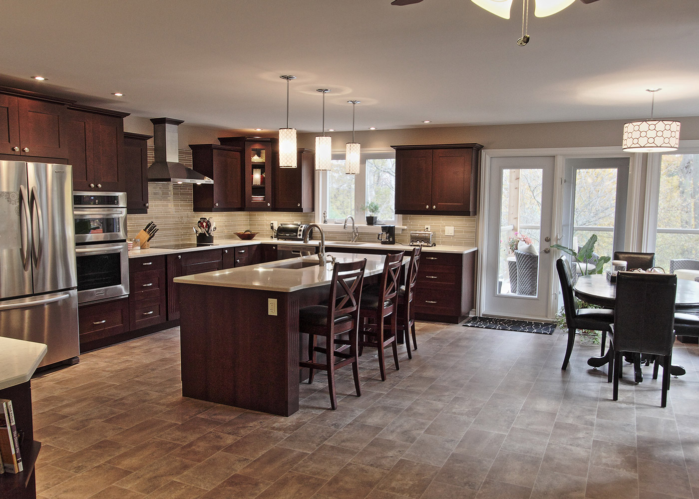 Spacious living areas
