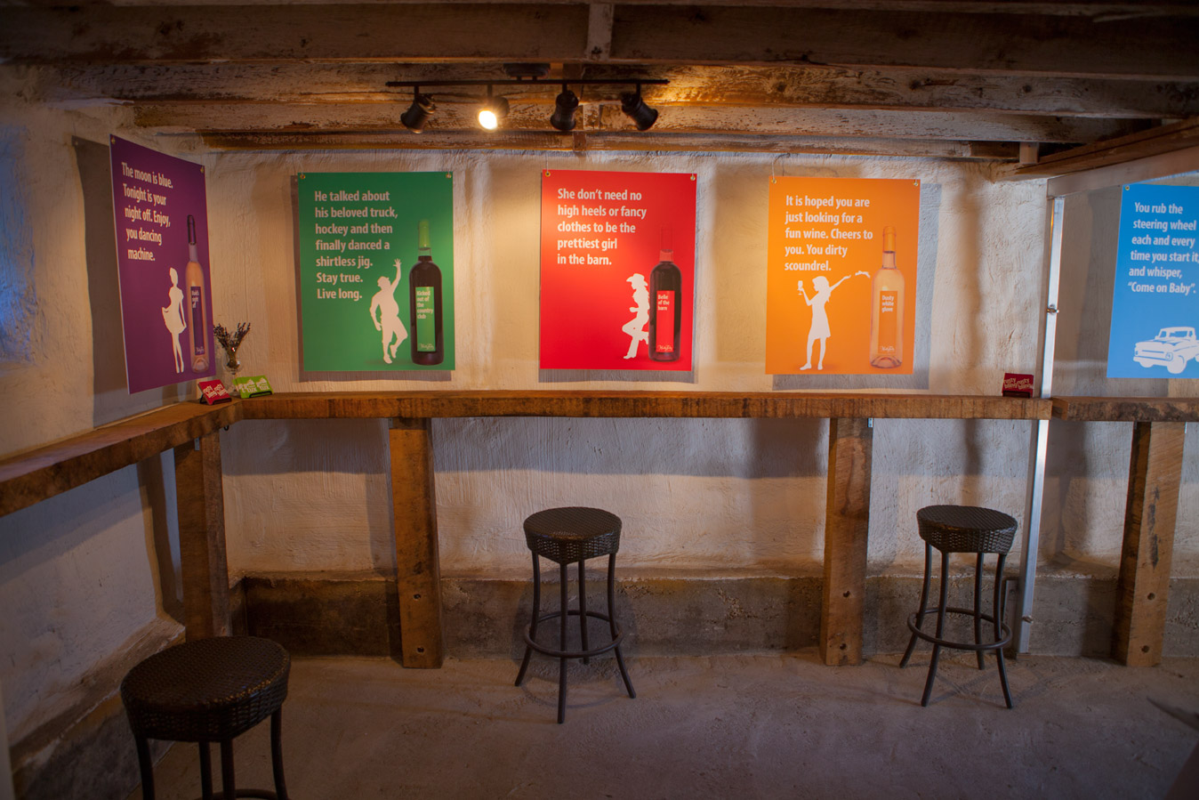 On of our fancy tasting areas