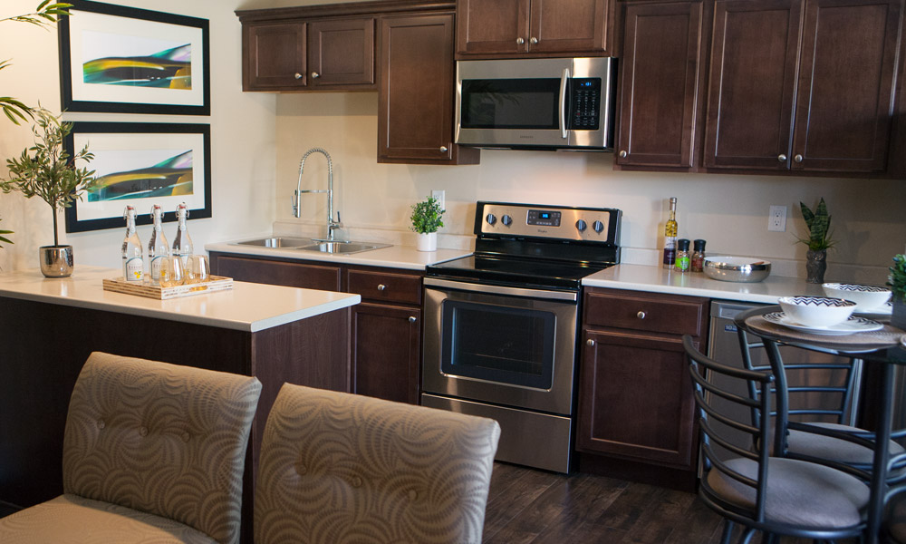 Model suite kitchen
