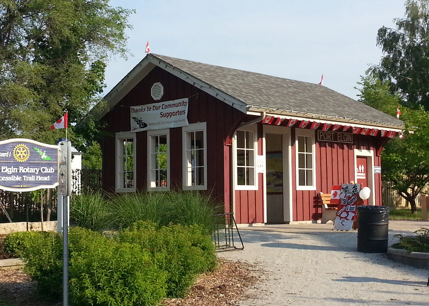 Replica Train Station